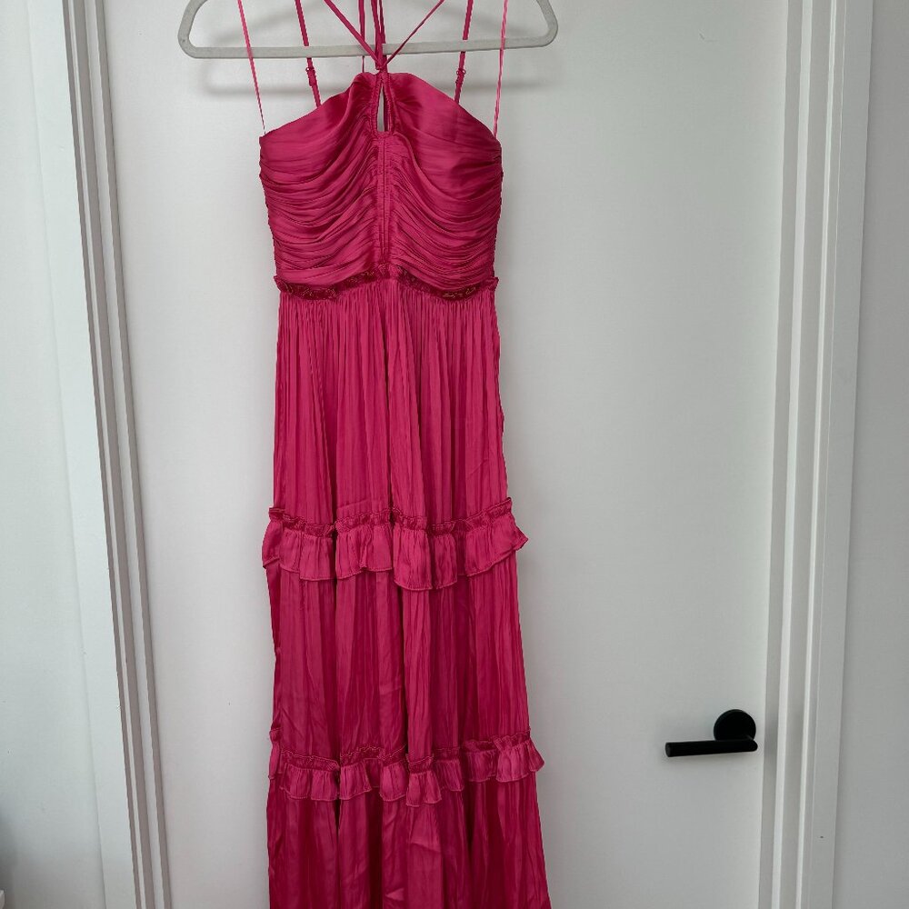 AQUA Dress, Hot Pink, Size XS